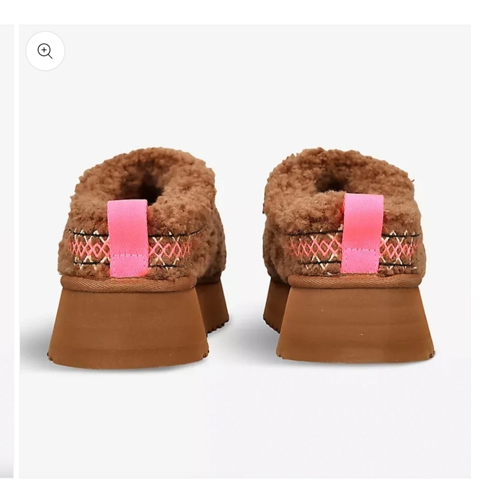 UGG Tazz Braid Platform In Hardwood Hot Pink - Picture 3 of 9